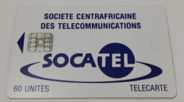 Télécarte - SOCIETE CENTRAFRICAINE DES TELECOMMUNICATIONS - Repubblica Centroafricana