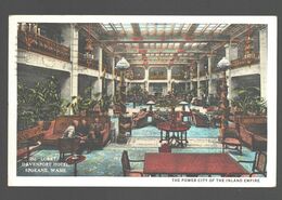 Spokane - Davenport Hotel - Lobby - 1939 - Spokane