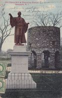 USA167  --  NEWPORT  --  OLD STONE MILL &  CHANNING STATUE  --  1910 - Newport