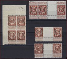 Belgique Belgium Belgie - Lot Voorafgestempeld / Preo's Op Nr. 109 - Neuf ** , * En (*)  ; Staat Zie Scan ! - Typo Precancels 1912-14 (Lion)