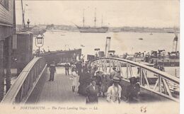 ENG97  --   PORTSMOUTH  --  THE FERRY LANDING STAGE  -- - Portsmouth