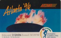 ESTADOS UNIDOS. Olympic Games Atlanta 1996-ACMI. OLYMPIC TORCH. 20000 Ex. ACI-48. (168). - Other & Unclassified