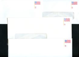 U642 4 Diff. PSE Covers FLAG Mint 1999 Cat. $4.25 - 1981-00