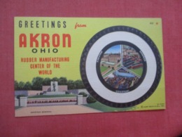 Greetings  Akron Ohio     Ref 4294 - Akron