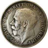 Monnaie, Grande-Bretagne, George V, 3 Pence, 1921, TB+, Argent, KM:813a - F. 3 Pence