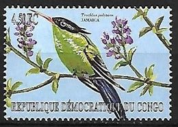 Congo (Kinshsasa) - MNH ** 2001 -     Red-billed Streamertail   - Trochilus Polytmus - Segler & Kolibris