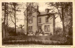 FRANCE - Carte Postale - Lozanne - L'Hôtel Restaurant Aux Marronniers  - L 67376 - Alberghi & Ristoranti