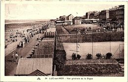 SPORT --  TENNIS - LUC Sur Mer - Vue Générale De La Digue - Tennis