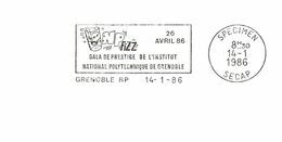 Département De L'Isère - Grenoble - Flamme Secap SPECIMEN - EMA (Printer Machine)