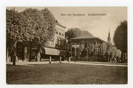 D423 - Schoonhoven - Dam Met Muziektent - - Schoonhoven