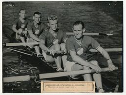 Photo De Presse Keystone - Championnat D'aviron à LUCERNE (Suisse) - Le 4 Français Sans Barreur - Sport