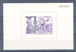 1986 PRUEBA OFICIAL EDIFIL 10 CORREOS CALIFALES DE PALOMAS PIGEONS POST  TC12116 - Sonstige & Ohne Zuordnung