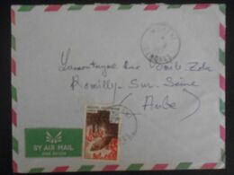 Comores Lettre De Moroni 1967 Pour Romilly-sur-seine - Cartas & Documentos