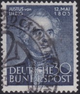 BRD       .    Yvert         . 52    .  O       .  Gebraucht         .   /   .   Cancelled - Used Stamps