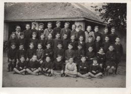 Photo  Scolaire Allones Format 13/18 Année 1931 Photographe Lacoste De Varennes Sur Loire - Personnes Anonymes