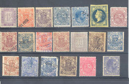 1868 - 1919 COLECCION 20 FISCALES ESPAÑOLES NUEVOS USADOS  FISCAL STAMPS TC12173 - Otros & Sin Clasificación