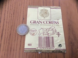 Etiquette Vin Espagne «GRAN CORPAS - TARRAGONE» - Autres & Non Classés