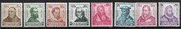BELGIQUE N° 596-600 SAVANTS Neufs Avec Charnières - Unused Stamps