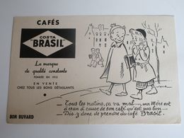 CAFES COSTA "BRASIL" - La Marque De Qualité Constante - Illustration De JACK - Café & Thé