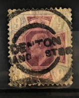 GREAT BRITAIN 1902 - Canceled - Sc# 136 - 9d - Oblitérés