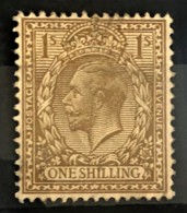 GREAT BRITAIN 1913 - MLH - Sc# 172 - 1sh - Ongebruikt