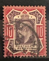GREAT BRITAIN 1902 - Canceled - Sc# 137 - 10d - Used Stamps