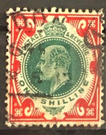 GREAT BRITAIN 1902 - Canceled - Sc# 138 - 1sh - Gebraucht