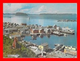 CPSM/gf HAMMERFEST (Norvège)  Utsikt Over Byen Og Havna. The Harbour Aera...L389 - Noorwegen