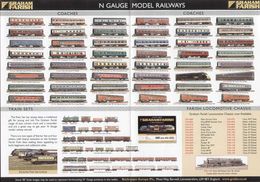 Catalogue GRAHAM FARISH 2000s N Scale GRAFAR Model Railways By Bachmann - Englisch