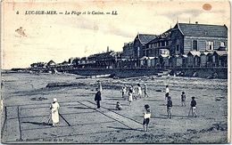 SPORT --  TENNIS - Luc Sur Mer -- La Plage Et Le Casino - Tennis