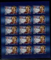 RUSSIA 2012 125th BIRTHDAY OF FRIEDRICH ZANGER FULL SHEET WED No 1852 MNH VF !! - Feuilles Complètes