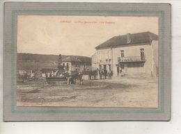 CPA - (88) COUSSEY - Aspect Du Café-Hôtel De La Place Et Fontaine-Abreuvoir Jeanne D'Arc En 1904 - Coussey