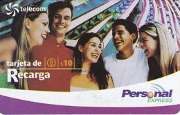 TARJETA DE EL SALVADOR DE UNOS JOVENES (TELECOM) - Salvador