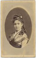 CDV Circa 1880-90. Portrait D'une Femme Juive. Judaïca. Extrait De L'album D'une Famille Juive D'Oran. - Old (before 1900)