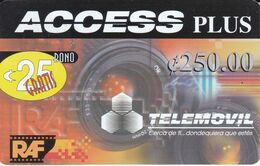 TARJETA DE EL SALVADOR DE C250 DE ACCESS PLUS - TELEMOVIL - Salvador