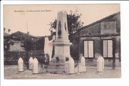 Grisolles - Le Monument Aux Morts - Grisolles