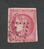 Timbres 1870 -  N°49    -  Type Cérès - Dite Du Siège De Paris   - Oblitéré  -  Signé - - Autres & Non Classés