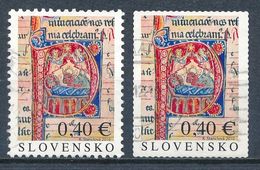 °°°SLOVENSKO - Y&T N°563/64 - 2010 °°° - Used Stamps