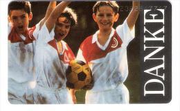 Germany - B 02/92 - Danke Sporthilfe - Fussball - Football - Soccer - Mint / Voll - B-Series: Benefizkarten