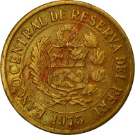 Monnaie, Pérou, Sol, 1975, TTB, Laiton, KM:248 - Perú