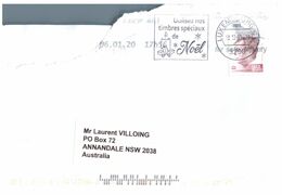 (I 26) Luxembourg Posted To Australia - Cartas & Documentos