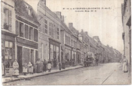 Dépt 62 - AVESNES-LE-COMTE - Grande Rue (N° 3) - Animée - Avesnes Le Comte