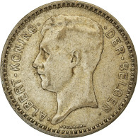 Monnaie, Belgique, Albert I, 20 Francs, 20 Frank, 1934, TB+, Argent, KM:104.1 - 20 Frank & 4 Belgas