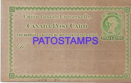 140599 CANADA POSTAL STATIONERY POSTCARD - Post Office Cards