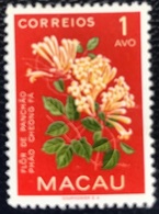 Macau - P2/19 - MNH - 1953 - Michel Nr. 394 - Bloemen - Sonstige & Ohne Zuordnung