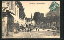 CPA Charolles, Route De Paray - Charolles