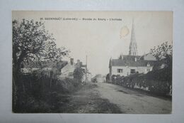 44 : Guenrouet - Montée Du Bourg - L'Arrivée ( Rare ) - Guenrouet