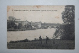 44 : Guenrouet - Le Canal - Pont Et Village De St Clair En Plessé - Guenrouet