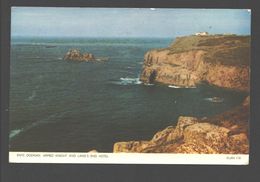 Land's End - Enys Dodnan, Armed Knight And Land's End Hotel - 1955 - Land's End