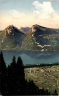 Niesenbahn - Blick Auf Aeschi Und Thunersee - Aeschi Bei Spiez